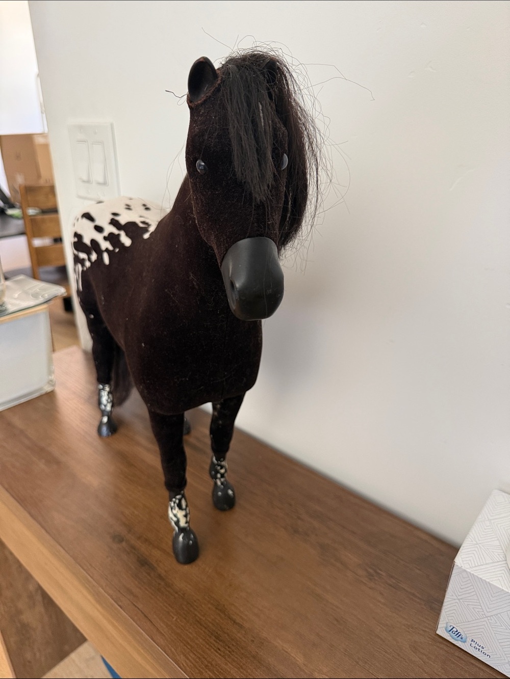 Retired American Girl Doll Kaya’s Mare Steps High Appaloosa Horse only